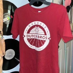 Dutch Bros Red Graphic T-Shirt
